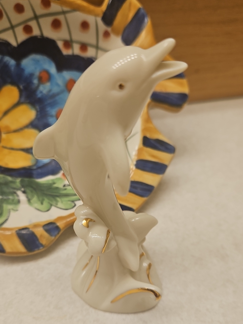 Lenox Dolphin Riding Waves